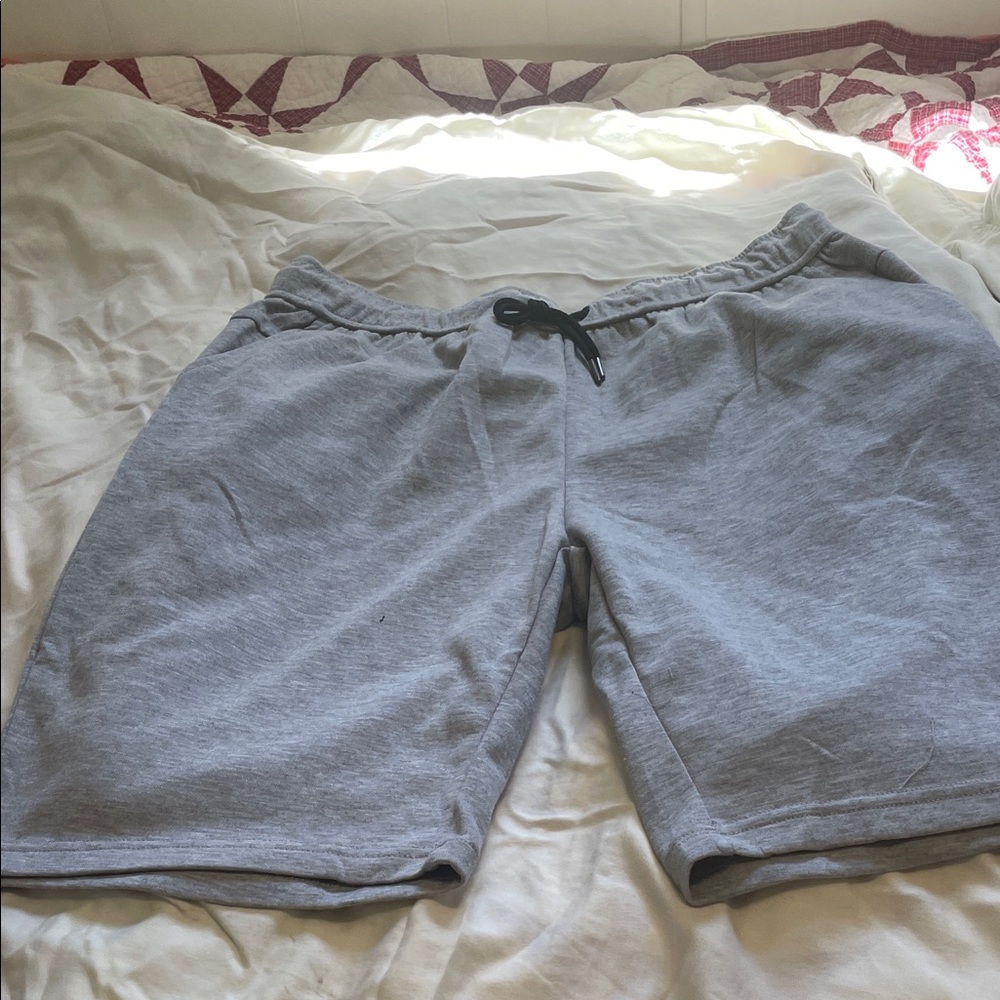 Men's Gray Casual Shorts